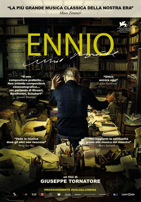 Ennio Trailer Poster E Data Di Uscita Del Documentario Di Giuseppe