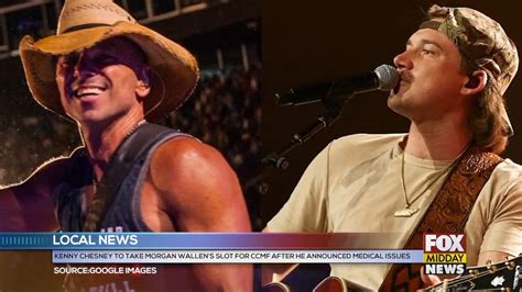 Morgan Wallen No Longer Headliner For Ccmf As Kenny Chesney Fills Empty