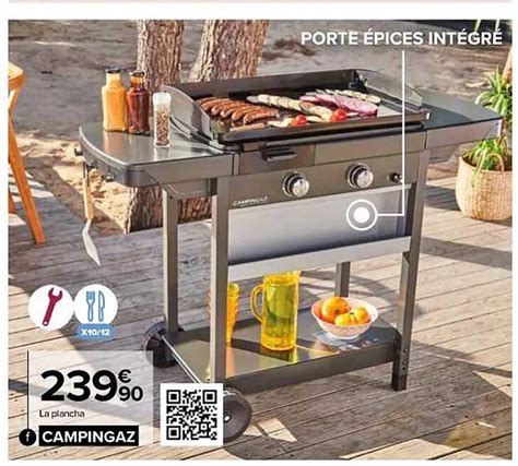 Promo La La Plancha Campingaz Chez Carrefour Icatalogue Fr