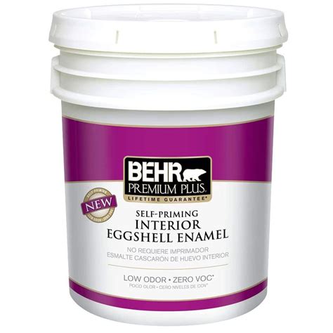 BEHR Premium Plus Ultra 5 Gal Medium Base Eggshell Enamel Interior