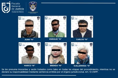 La Fgj Cdmx Detuvo A Persona Relacionadas Con El Delito De Violencia