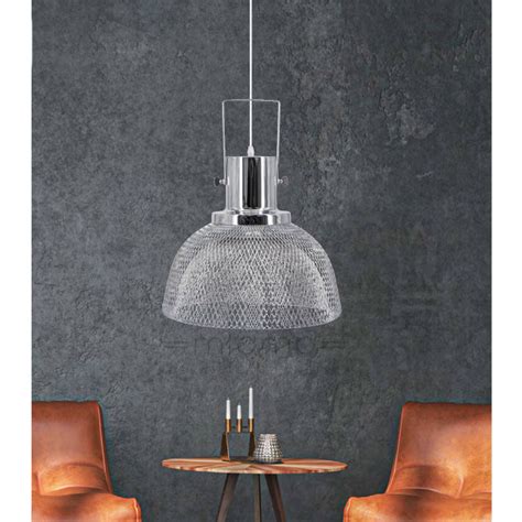 Industrialna LAMPA wisząca ELM9906 1 ZWIS 02 MDECO druciana OPRAWA