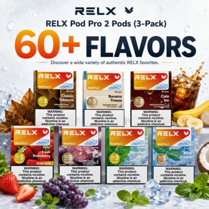 relx vape pods devices disposables
