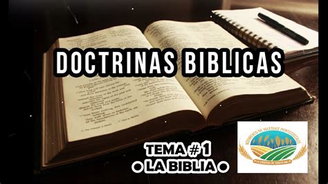 Estudios Biblicos Para Nuevos Creyentes Doctrina Biblica Tema La