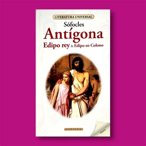 Antígona Edipo Rey Edipo En Colono Libro Nuevo Original MercadoLibre