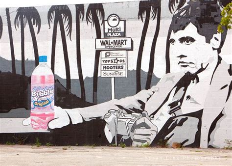 Print Of Miami Street Art Graffiti Tony Montana By Susansprintshop