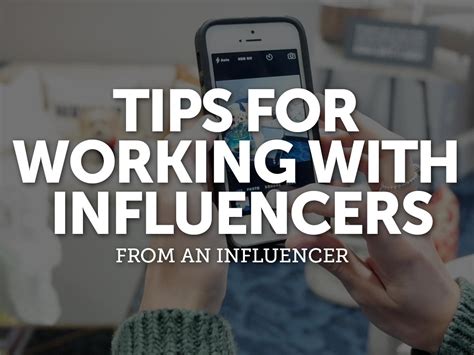 Tips For Working With Influencers From An Influencer Pace Pace