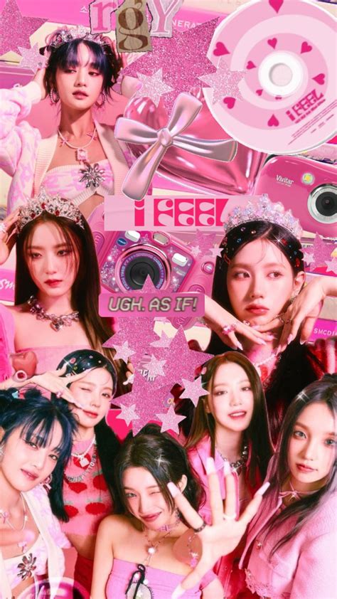 Kpop Gidle Queencard Y2k Retro G I Dle Wallpaper Cute Wallpapers Kpop Wallpaper