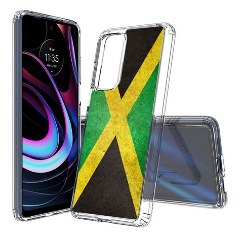 AquaFlex Hybrid Slim Designed For Moto Edge 5G 2021 Case Transparent