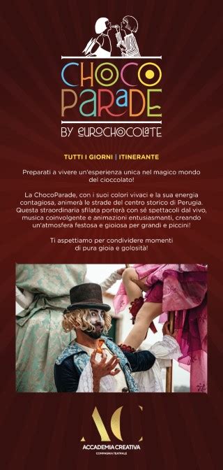 Programma Ufficiale Eurochocolate Perugia Th Anniversary