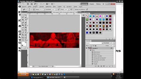 Como Fazer Header Pelo Photoshop Cs5 Youtube