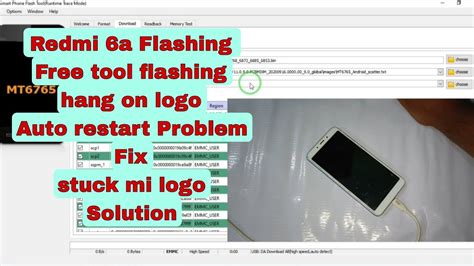 Redmi 6a Flashing With Free Tool Automatic Restart Problem Solutions