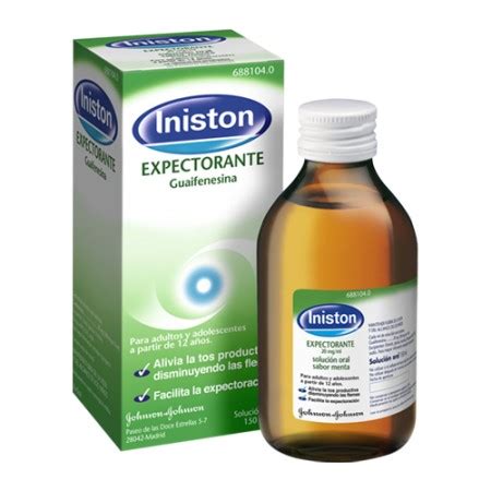 Iniston Mucosidad Mg Ml Solucion Oral Frasco Ml Sabor Menta