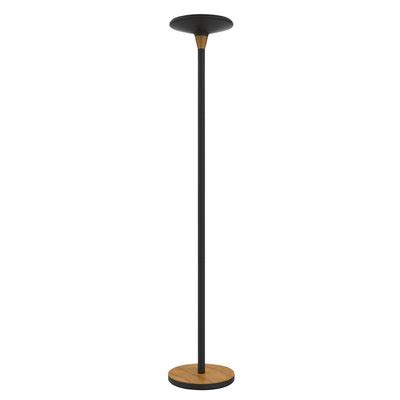 Koop Uw Vloerlamp Unilux Baly LED Bamboe Zwart Dutch Label Store