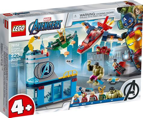 LEGO MARVEL AVENGERS 76152 LOKI HULK THOR IRON MAN (5702016619331 ...