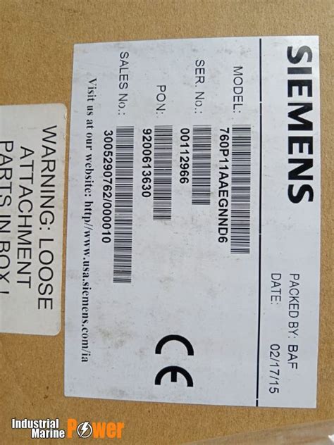 siemens series  valve control