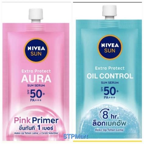 Jual Nivea Sun Serum Extra Protect Spf 50 Pa Kemasan Sachet 7ml Shopee Indonesia