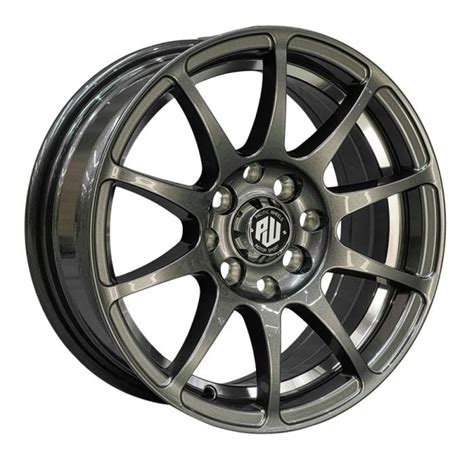 LLANTAS ARO 15X7 4X100 SPEEDLINE OZ FF1 MATT BLACK MACHINE Llantas Pro