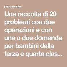 Idee Su Problemi Problemi Di Matematica Schede Di Matematica