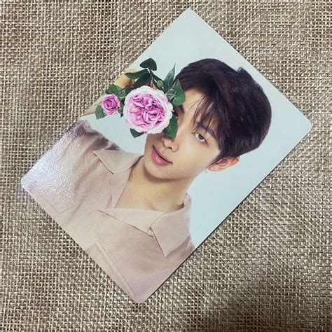 Bts Rm Rap Monster Love Yourself Tour Official Mini Photocard