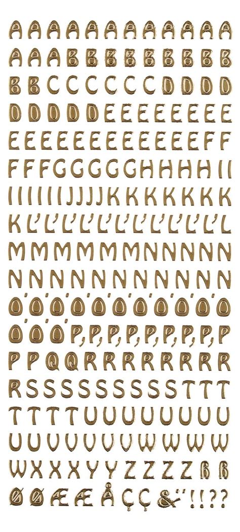 Opitec Loisirs Sciences Creativite Stickers Alphabet Haut Motif