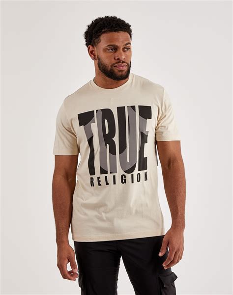 True Religion Shadow Horseshoe Logo Tee Dtlr