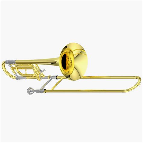 Trombone 3D Model 39 Max Unknown Free3D