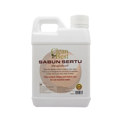 Clean Best Sabun Sertu Sabun Pakaian 1000 Ml Al Barakah Health And Beauty Mart