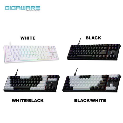 Dark Alien K Rgb Hot Swappable Mechanical Keyboard Detachable Type Keys Lazada Ph