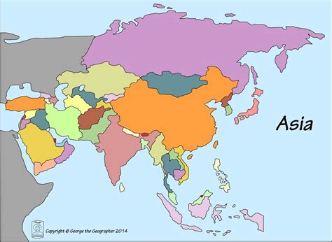 (UPDATED) Some Countries and capitals of Asia with a map Diagram | Quizlet