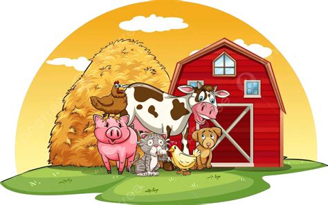 Animals Farm Graphic Feline Farmhouse Vector Graphic Feline