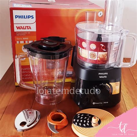 Multiprocessador Alimentos Philips Walita W Preto V Nf