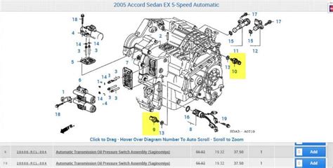 3rd And 4th Gear Pressure Switches Drive Accord Honda Forums