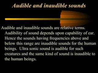 What Is Sound Ppt