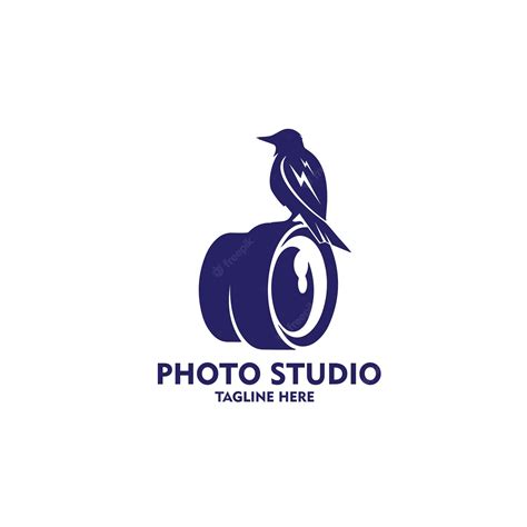 Premium Vector | Logo photography vector template illustration