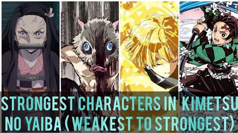 Demon Slayer Power Levels Kimetsu No Yaiba Characters Ranked