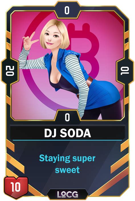 DJ Soda - Legendary | LocGame Card