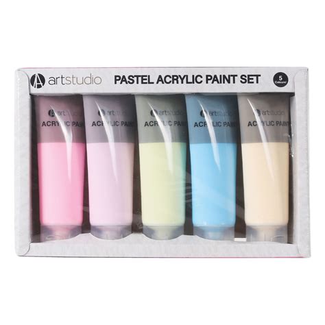 Pastel Acrylic Paint Set