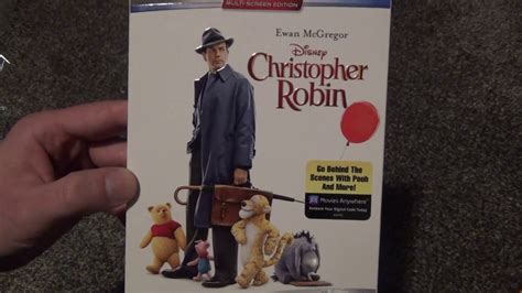 Disney Christopher Robin Blu Ray Multi Screen Edition Unboxing Youtube