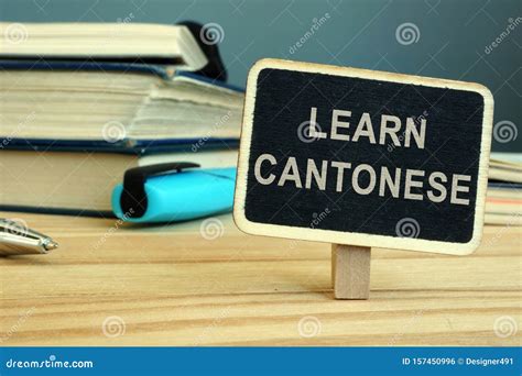 Learn Cantonese Language Concept. Stock Photo - Image of chinese, study ...