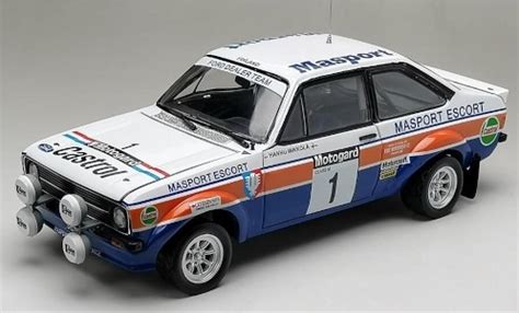 Miniature Ford Escort 1 18 Sun Star MkII RS 1800 No 1 Masport Castrol