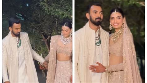 Watch First Video Of KL Rahul Athiya Shetty S Wedding Storms The