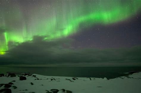 Premium Photo Aurora Borealis Northern Lights Teriberka Murmansk