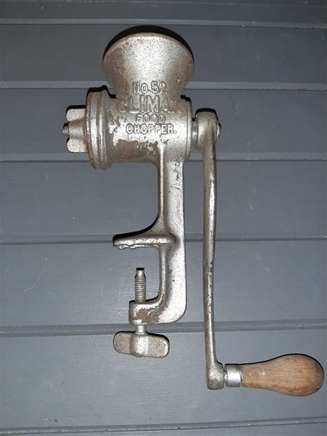 Vintage Universal No 52 Climax Meat Grinder LF C New Britain Conn Food