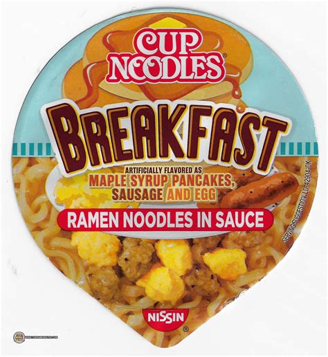 4440 Nissin Cup Noodles Breakfast Ramen Noodles In Sauce United