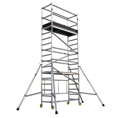 AABTools GAZELLE G6204 12 5ft Aluminium Scaffold Tower 3 8m