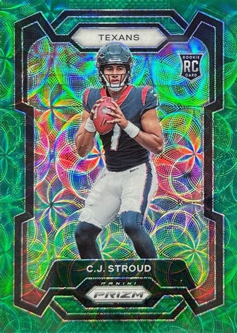 Cj Stroud Prizm Green Scope Price Guide Sports Card