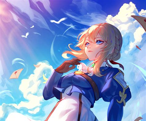 Download Violet Evergarden Character Anime Violet Evergarden 4k Ultra