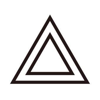 vectors double triangle