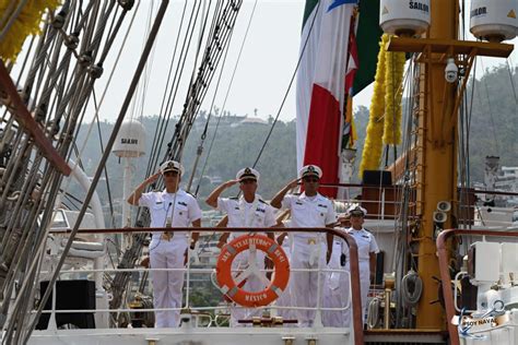 Marina envía el Buque Escuela Velero Cuauhtémoc para iniciar el